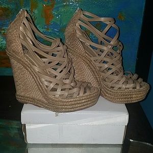 Christian louboutin wedge